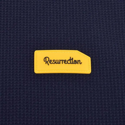 Resurrection WOMENS  Silicon Tag Waffle Mock Neck (Relax Fit)