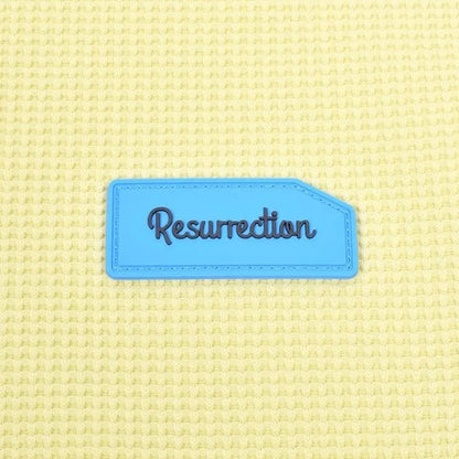 Resurrection WOMENS  Silicon Tag Waffle Mock Neck (Relax Fit)