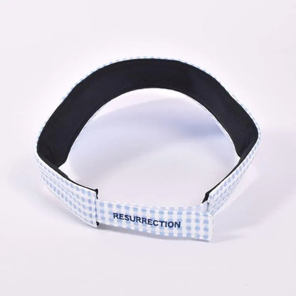 Resurrection WOMENS Wide Brim Sunvisor (With Hair Scrunchie)