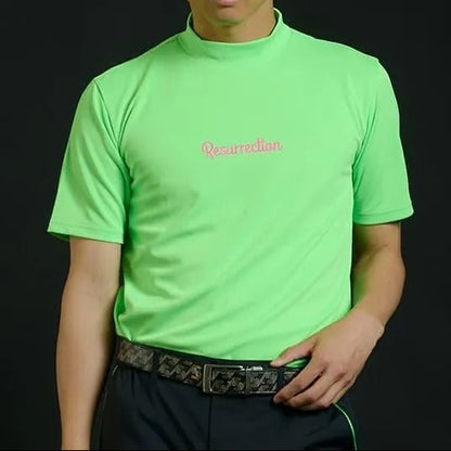 Resurrection MENS Neon Logo Mock Neck