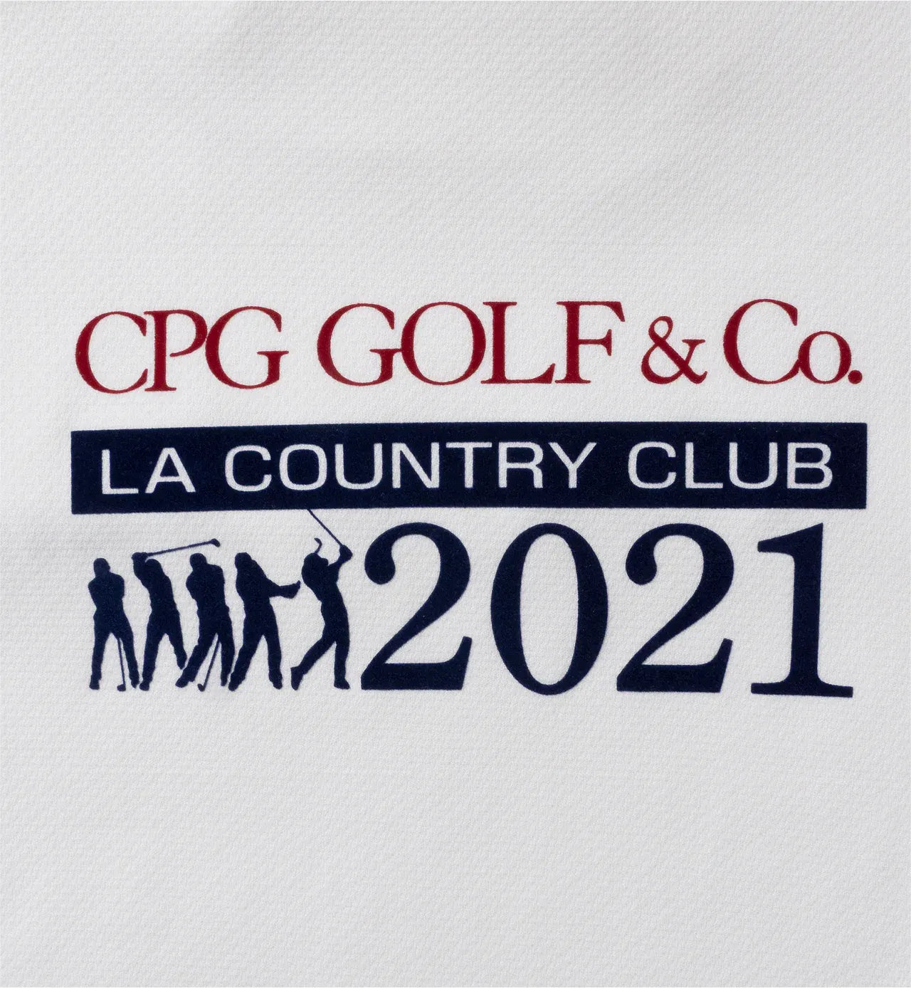 CPG GOLF MENS MOCK NECK SS BACK PRINT