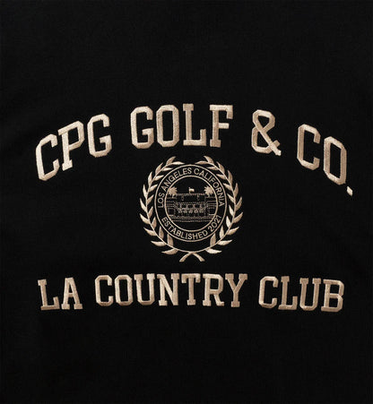 CPG GOLF MENS PULL OVER LOGO INTARSIA