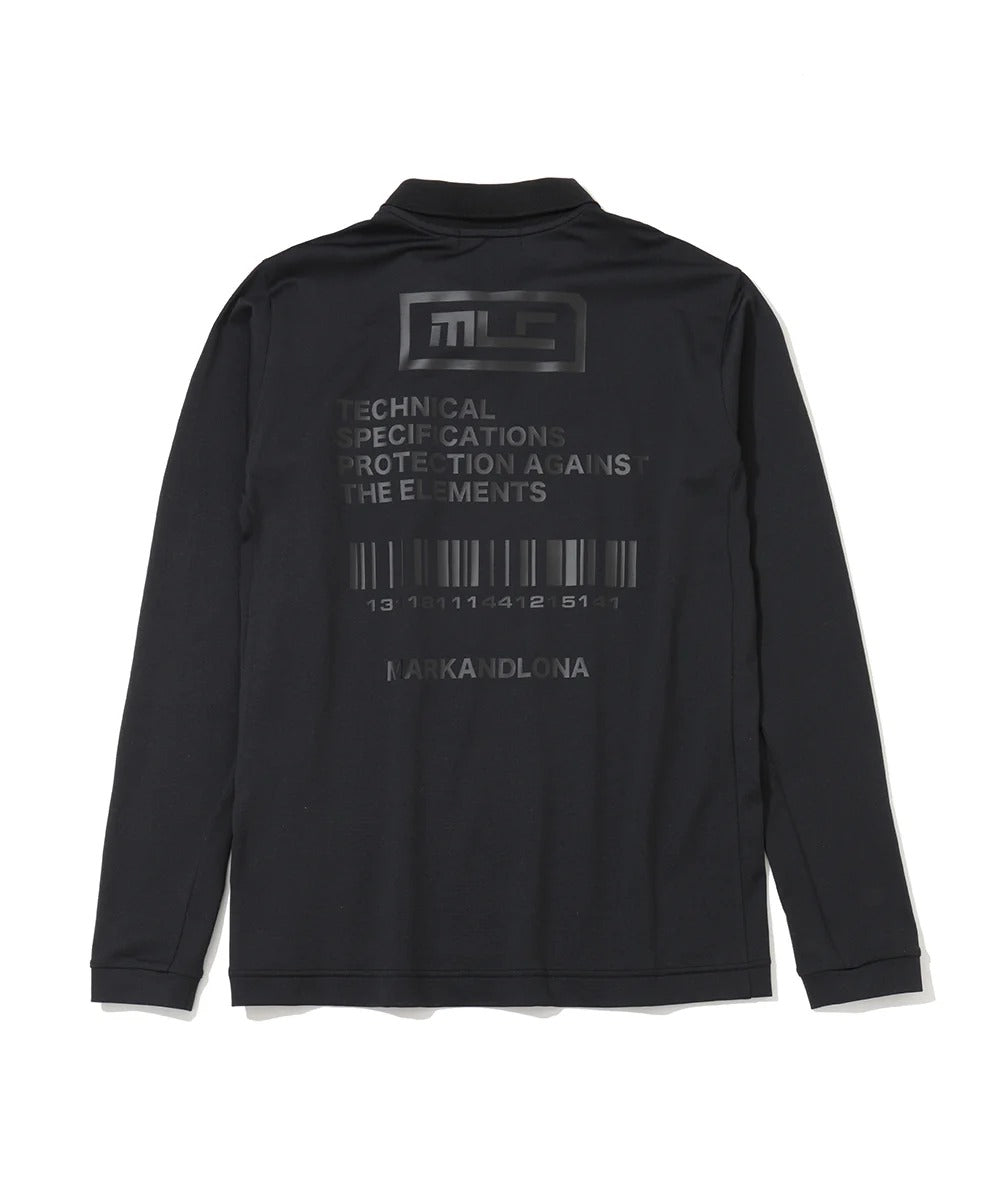 MARK&LONA MENS Long Sleeved Polo Shirt