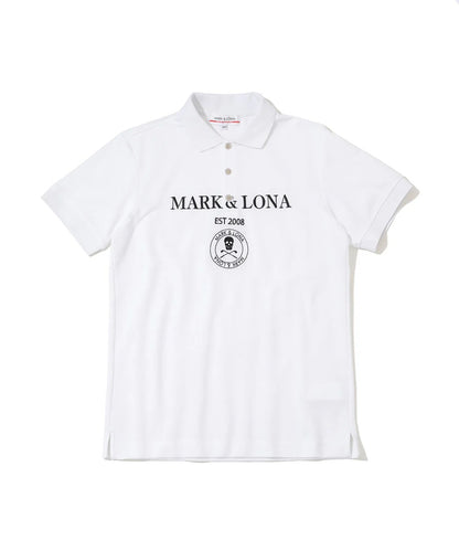 MARK&LONA MENS Gauge Camouflage Jacquard Polo