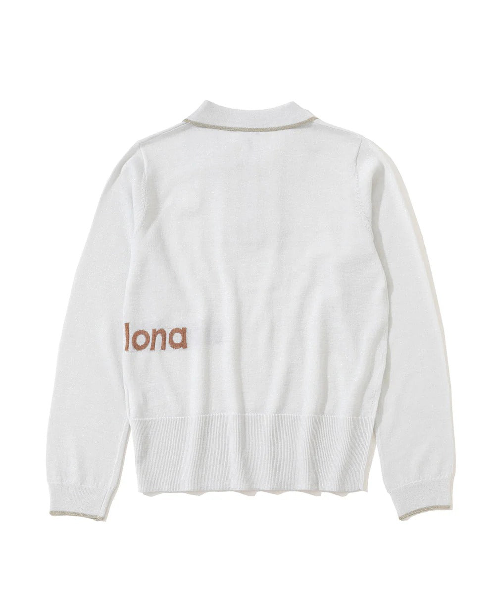 MARK&LONA WOMENS Celestial Sparkle Knit Polo