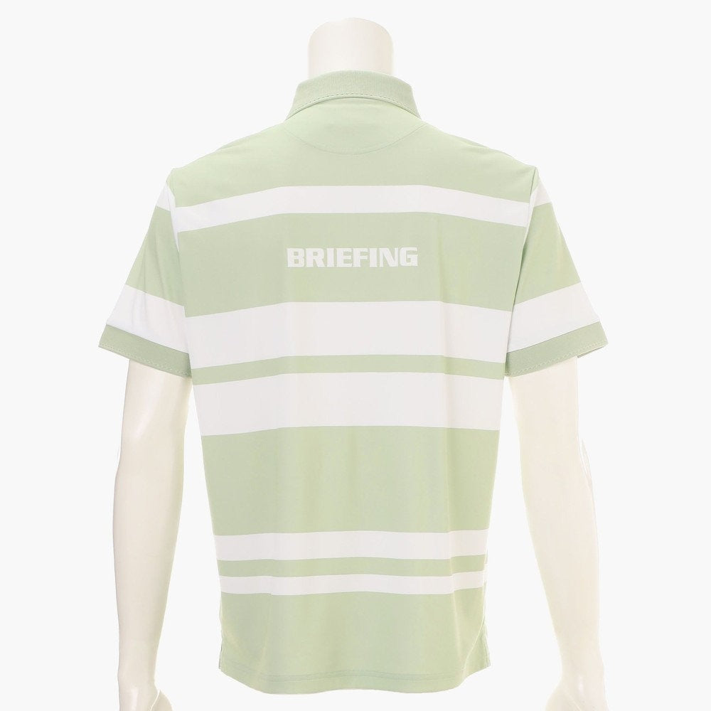 BRIEFING MENS MS PANEL STRIPE POLO RF