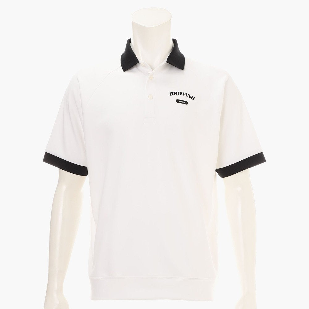 BRIEFING MENS MS COLLEGE LOGO POLO RF