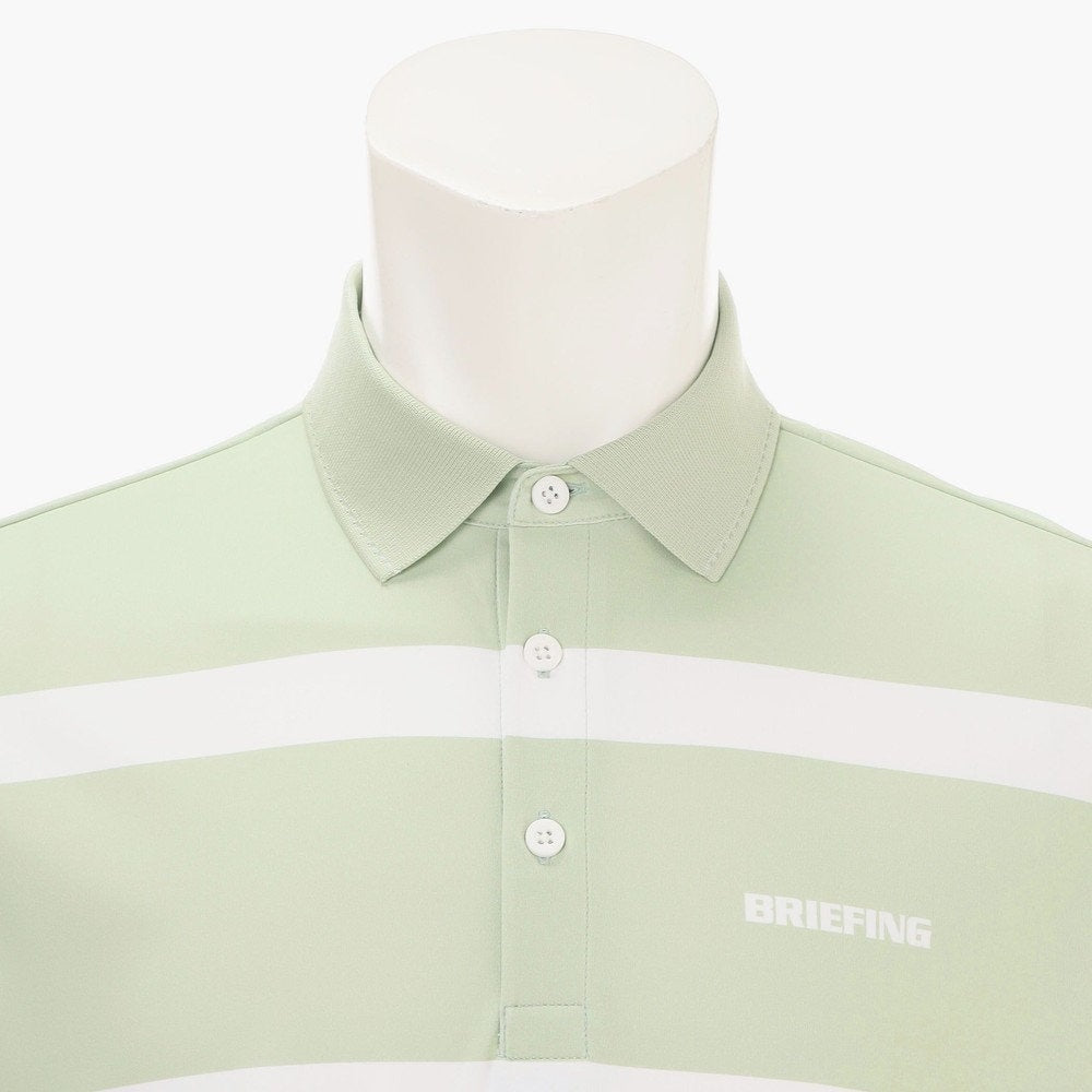 BRIEFING MENS MS PANEL STRIPE POLO RF