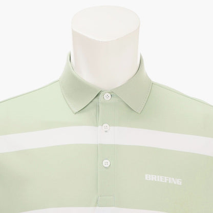 BRIEFING MENS MS PANEL STRIPE POLO RF