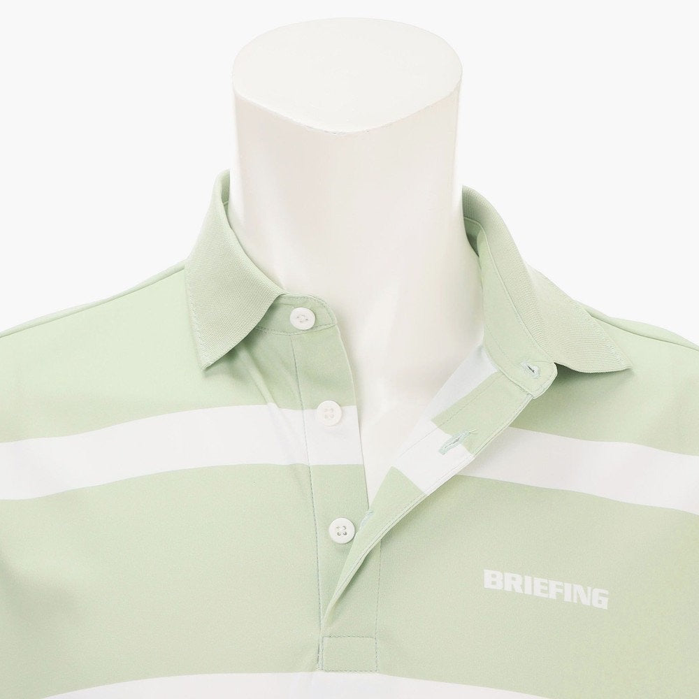 BRIEFING MENS MS PANEL STRIPE POLO RF