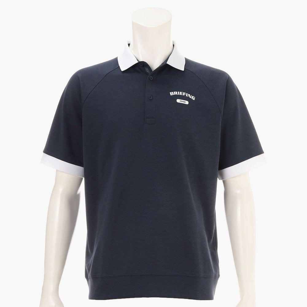 BRIEFING MENS MS COLLEGE LOGO POLO RF