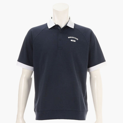 BRIEFING MENS MS COLLEGE LOGO POLO RF