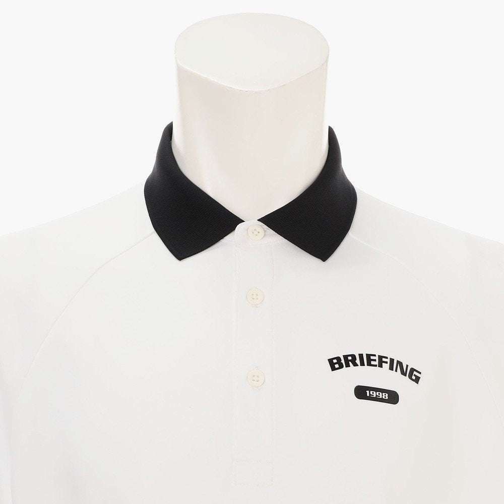 BRIEFING MENS MS COLLEGE LOGO POLO RF