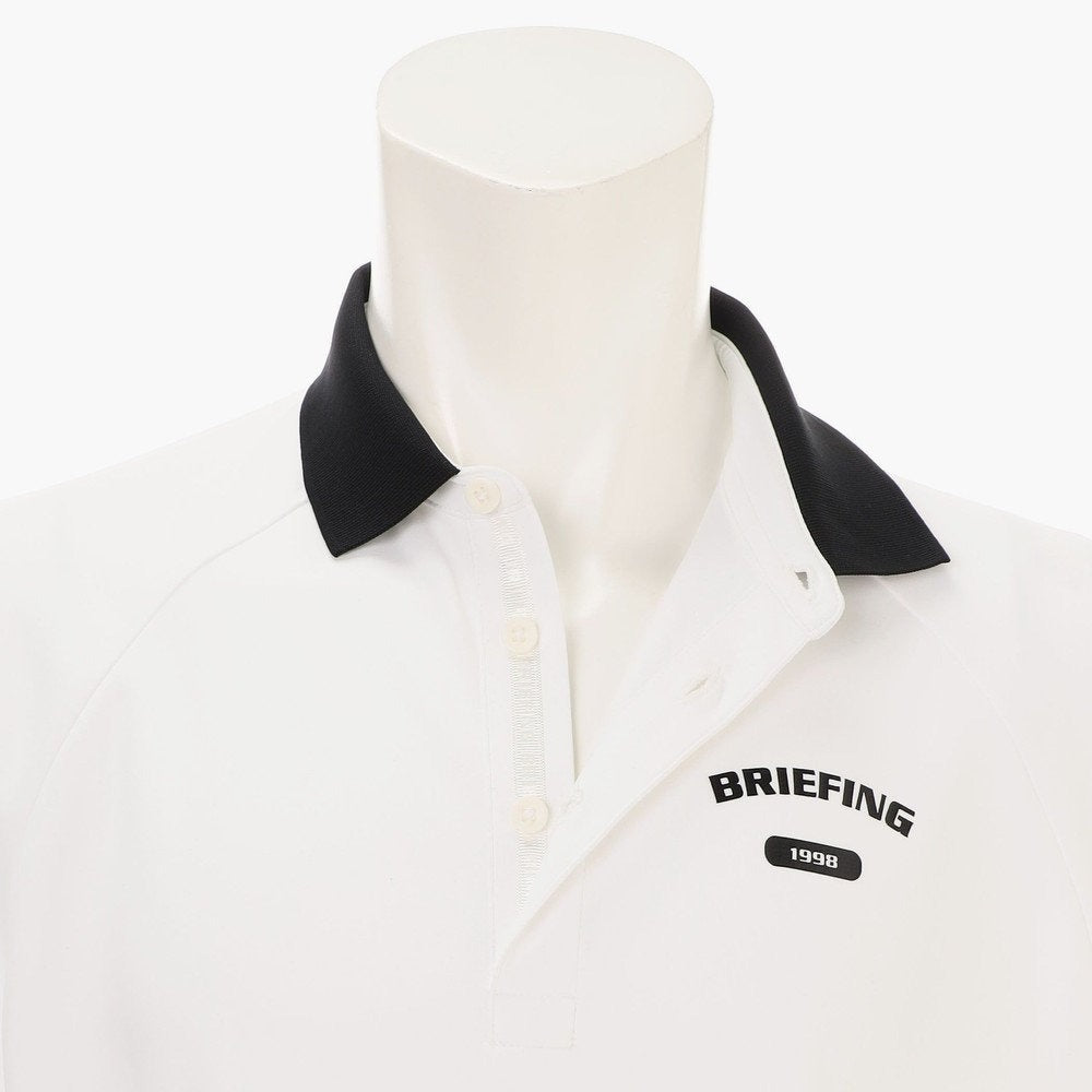 BRIEFING MENS MS COLLEGE LOGO POLO RF