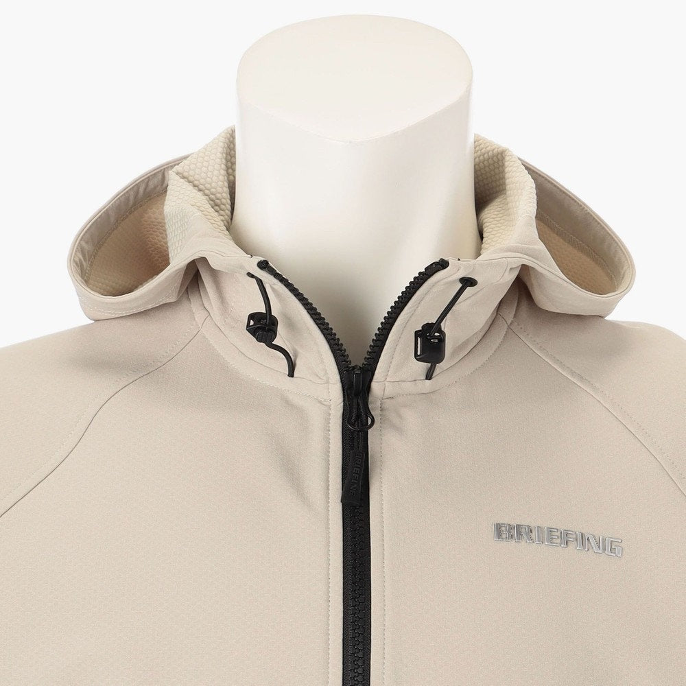 BRIEFING MENS MS STORMFLEECE BACK DOTS PARKA