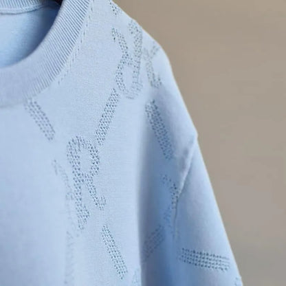 Resurrection MENS Mesh RR Logo Knit  L/S