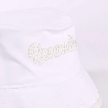 Resurrection MENS Synthetic Leather Brim Bucket Hat