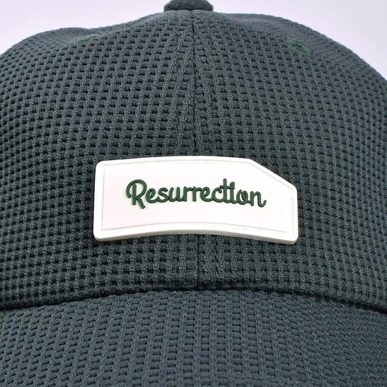 Resurrection  Silicon Tag Waffle Cap