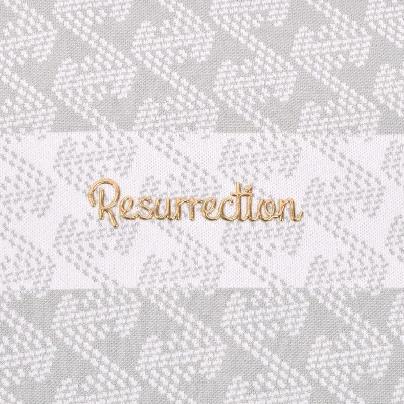Resurrection WOMENS GM Striped Jagard Mock Neck