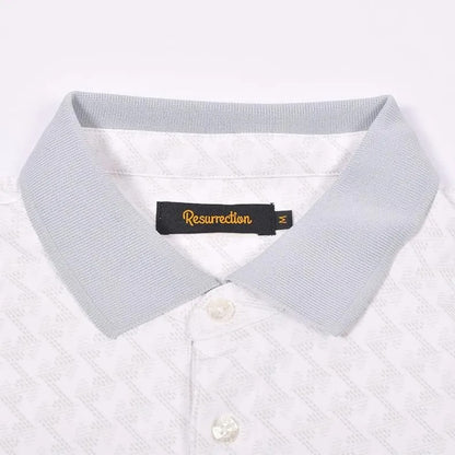 Resurrection MENS GM Print Polo Shirt
