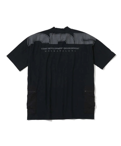 MARK&LONA MENS Mock Neck T-shirt