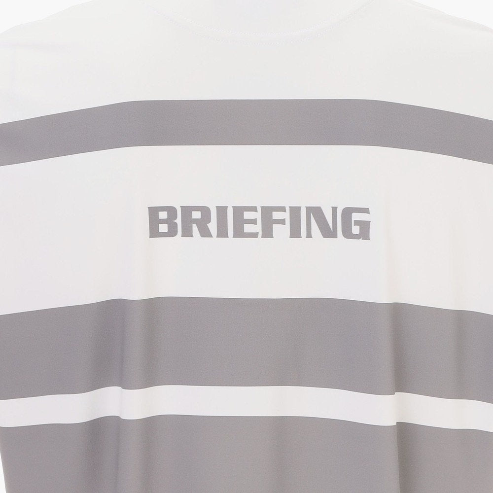 BRIEFING MENS MS PANEL STRIPE POLO RF