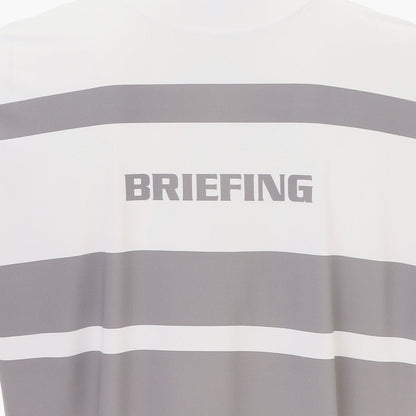 BRIEFING MENS MS PANEL STRIPE POLO RF