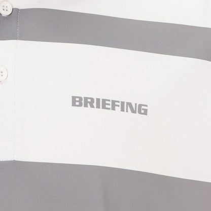 BRIEFING MENS MS PANEL STRIPE POLO RF