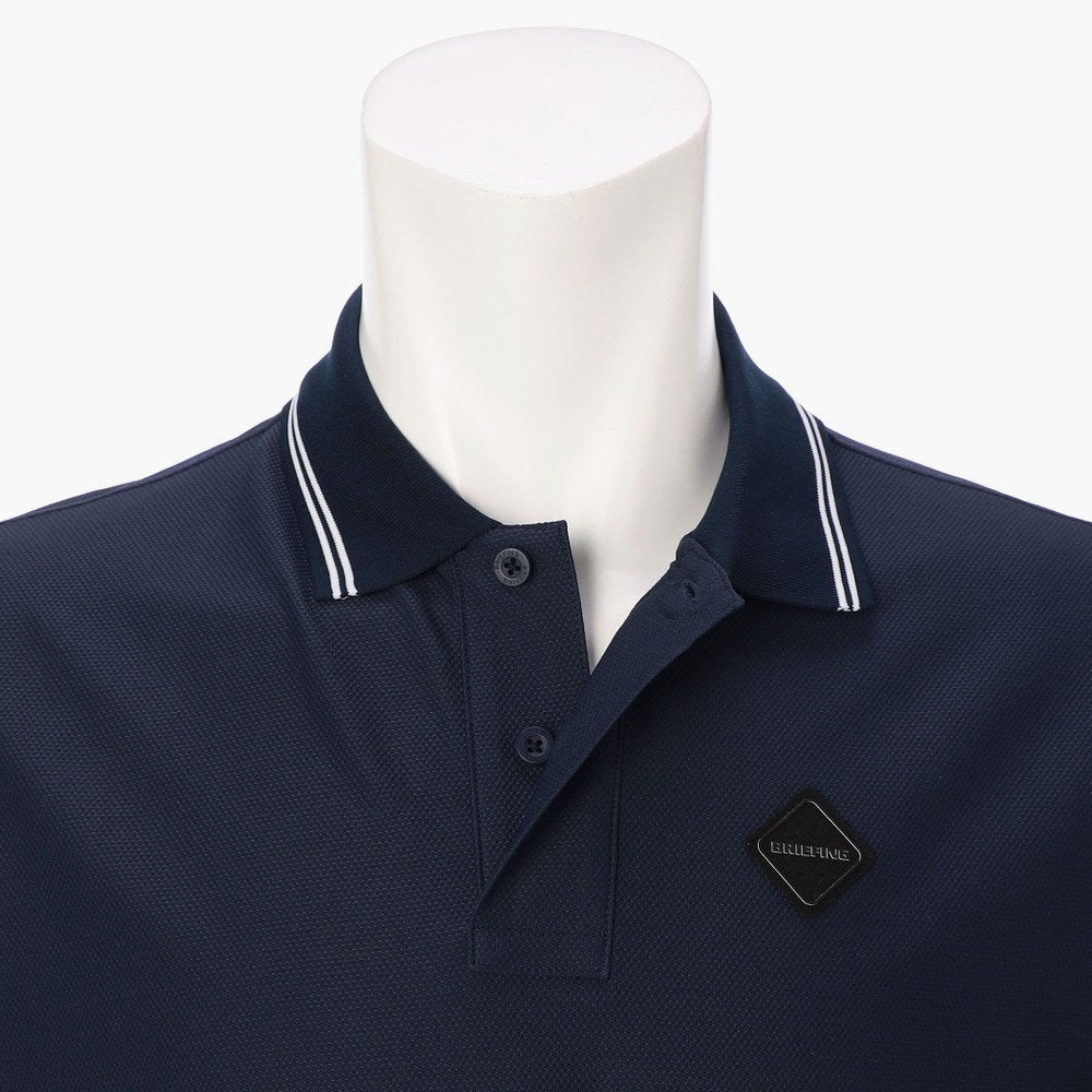BRIEFING MENS MS MESH MINI LINE POLO