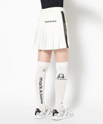 MARK&LONA WOMENS Ace Line Back Pleat Skirt