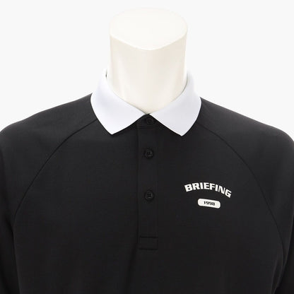 BRIEFING MENS MS COLLEGE LOGO POLO RF