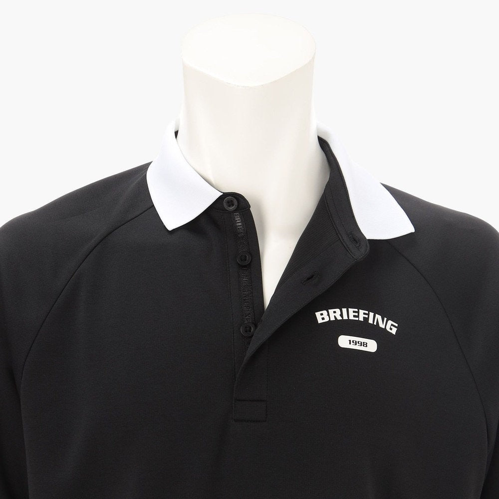 BRIEFING MENS MS COLLEGE LOGO POLO RF