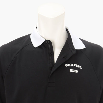 BRIEFING MENS MS COLLEGE LOGO POLO RF