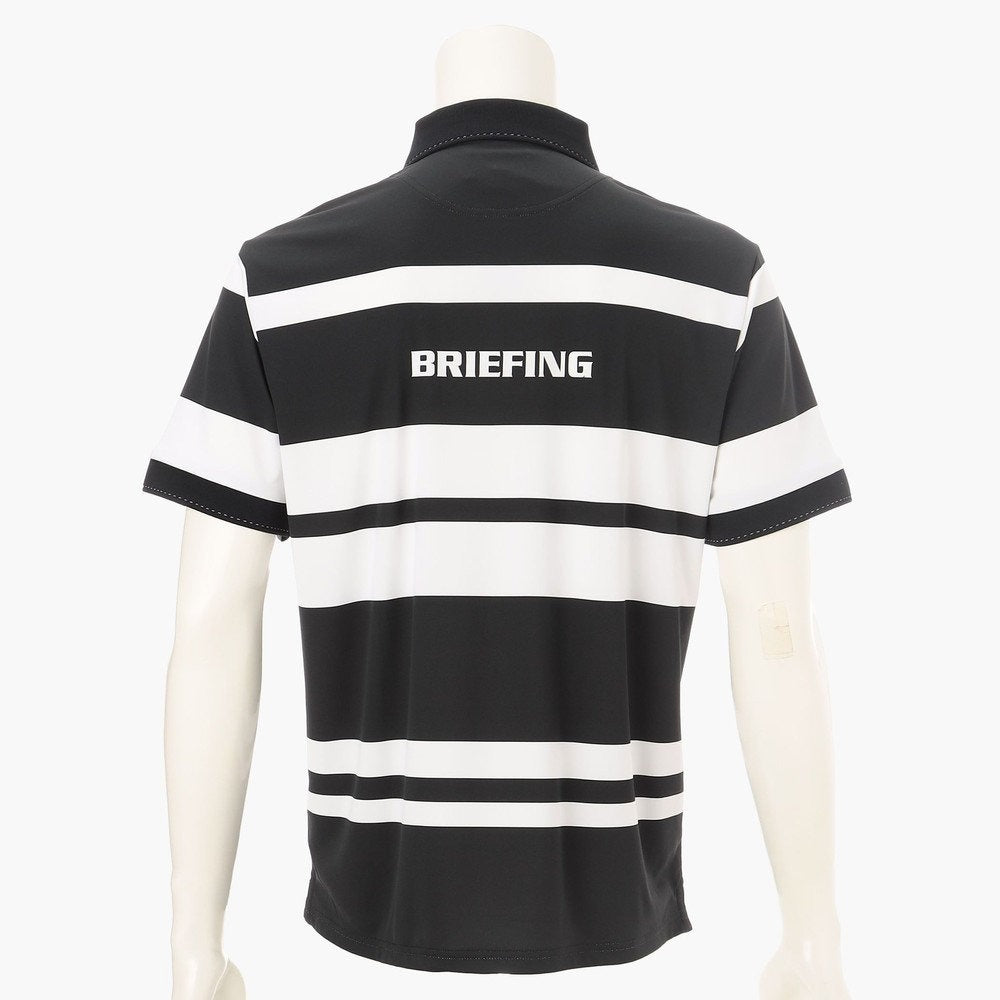 BRIEFING MENS MS PANEL STRIPE POLO RF