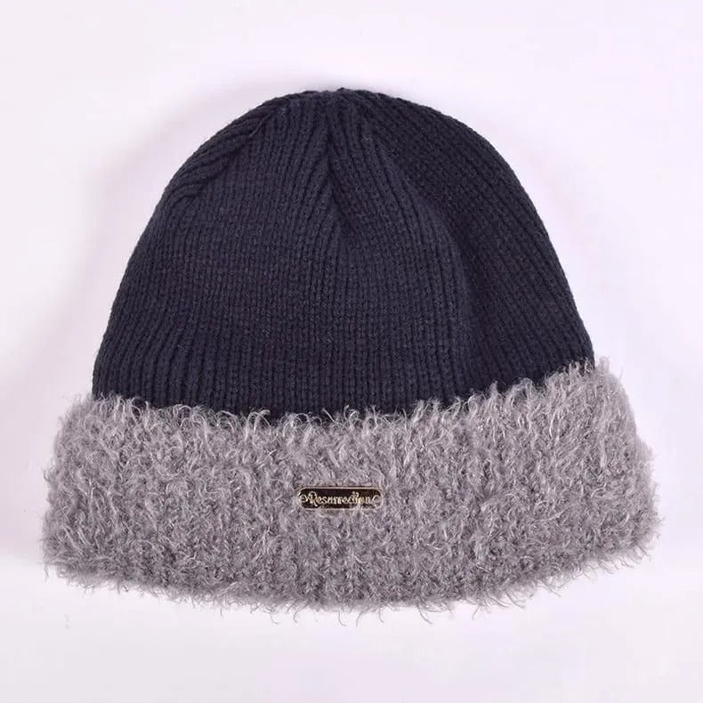 Resurrection MENS 2tone Pom-pom Knit Cap
