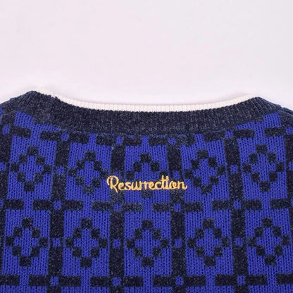 Resurrection MENS Praha Pattern Crew Neck Knit