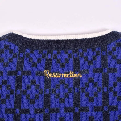 Resurrection WOMENS Praha Pattern Crew Neck Knit