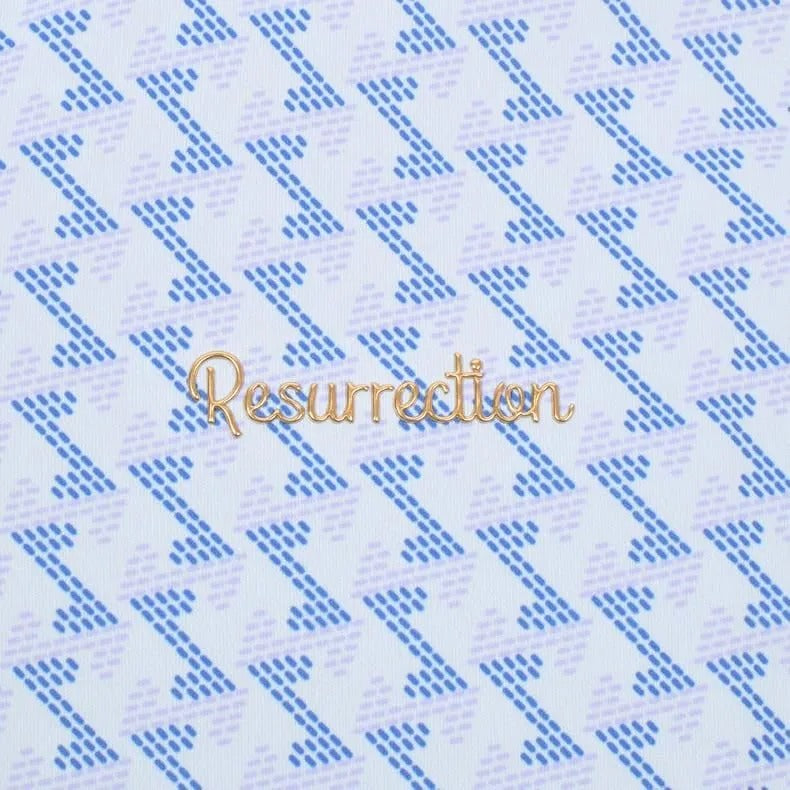 Resurrection MENS GM Print Polo Shirt
