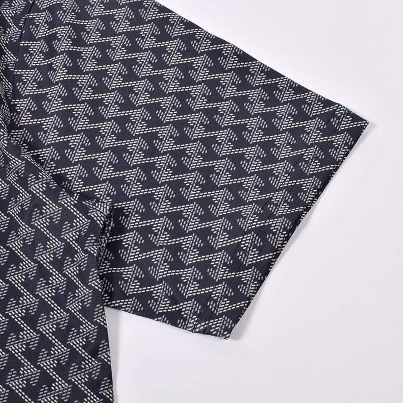 Resurrection MENS GM Print Mock Neck