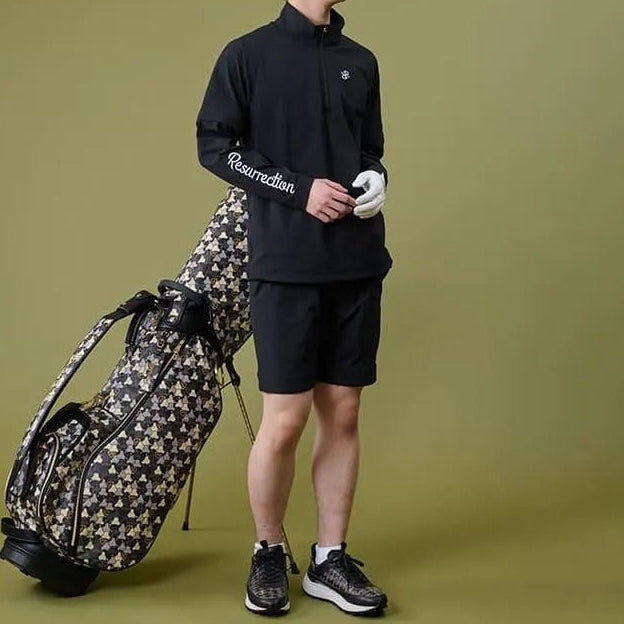 Resurrection MENS Detachable Half-Zip Shirt