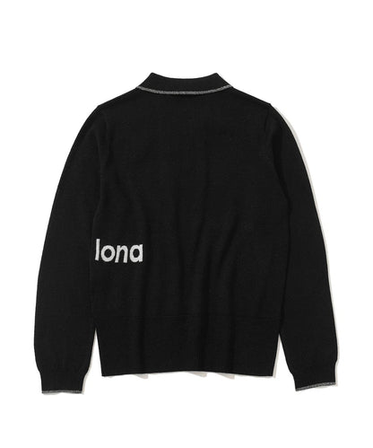 MARK&LONA WOMENS Celestial Sparkle Knit Polo