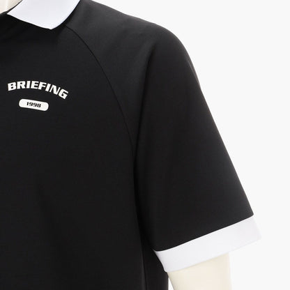 BRIEFING MENS MS COLLEGE LOGO POLO RF