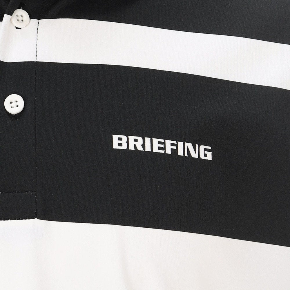 BRIEFING MENS MS PANEL STRIPE POLO RF
