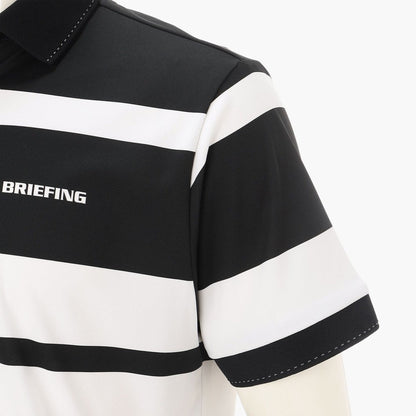 BRIEFING MENS MS PANEL STRIPE POLO RF