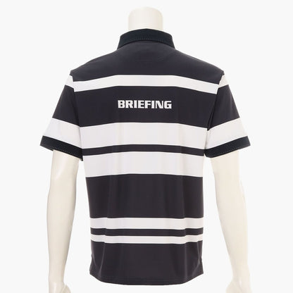 BRIEFING MENS MS PANEL STRIPE POLO RF