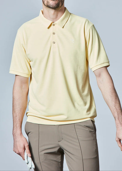 HERG1 MENS Cotton-like Modular Pique Polo