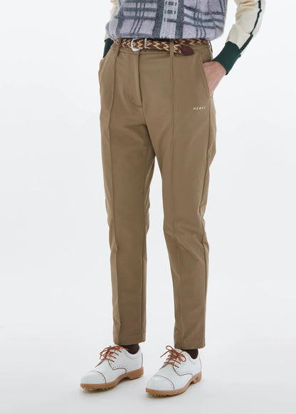 HERG1 WOMENS TOUGH STRETCH NYLON PINTUCK PANTS