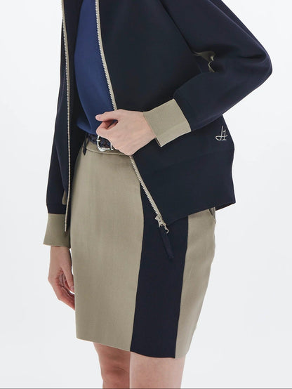 HERG1 WOMENS MILANO RIB KNIT SKIRT