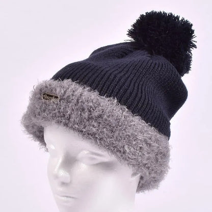 Resurrection MENS 2tone Pom-pom Knit Cap