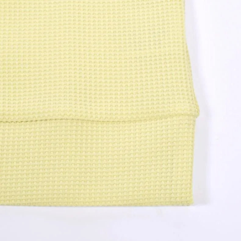 Resurrection WOMENS  Silicon Tag Waffle Mock Neck (Relax Fit)